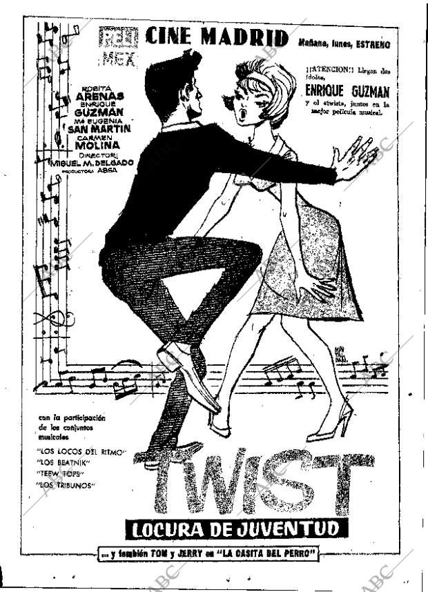 ABC MADRID 25-11-1962 página 67