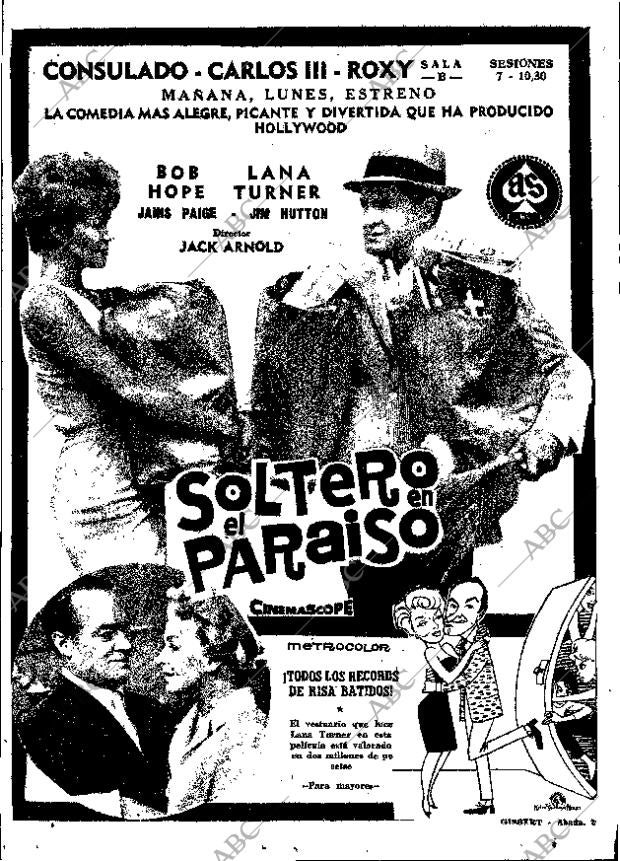 ABC MADRID 25-11-1962 página 70