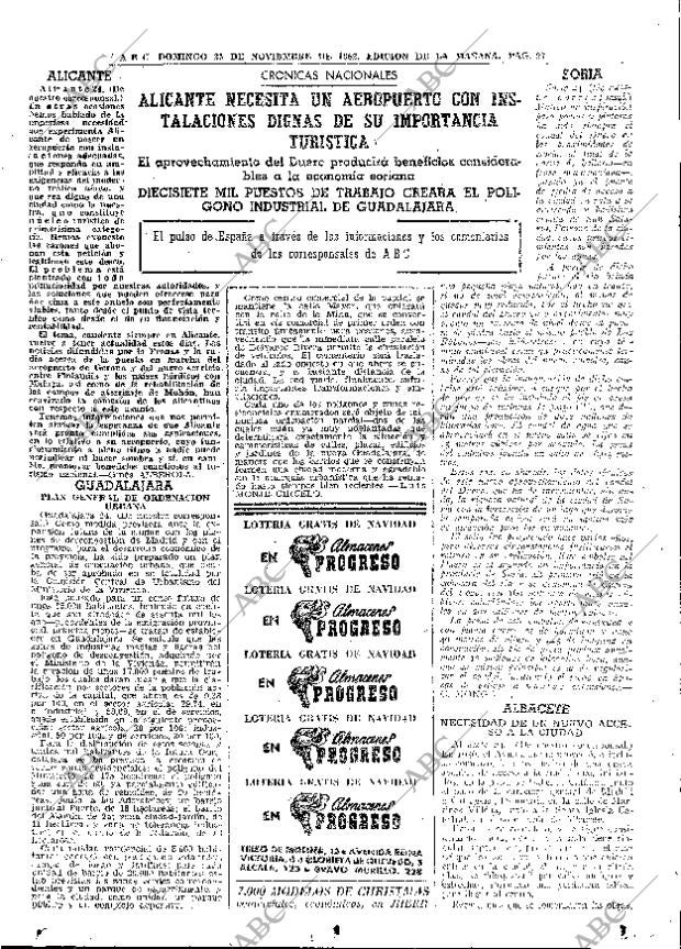 ABC MADRID 25-11-1962 página 97