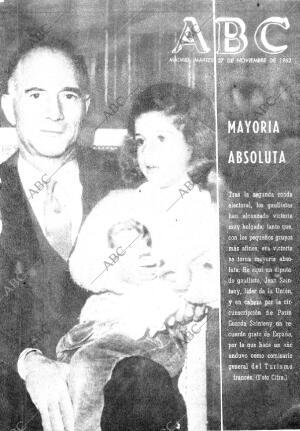 ABC MADRID 27-11-1962 página 1