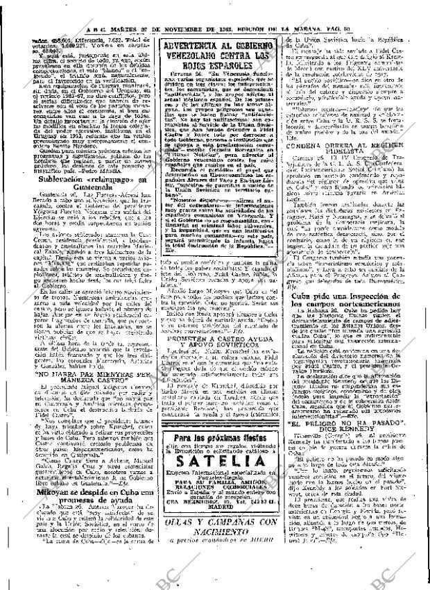 ABC MADRID 27-11-1962 página 50
