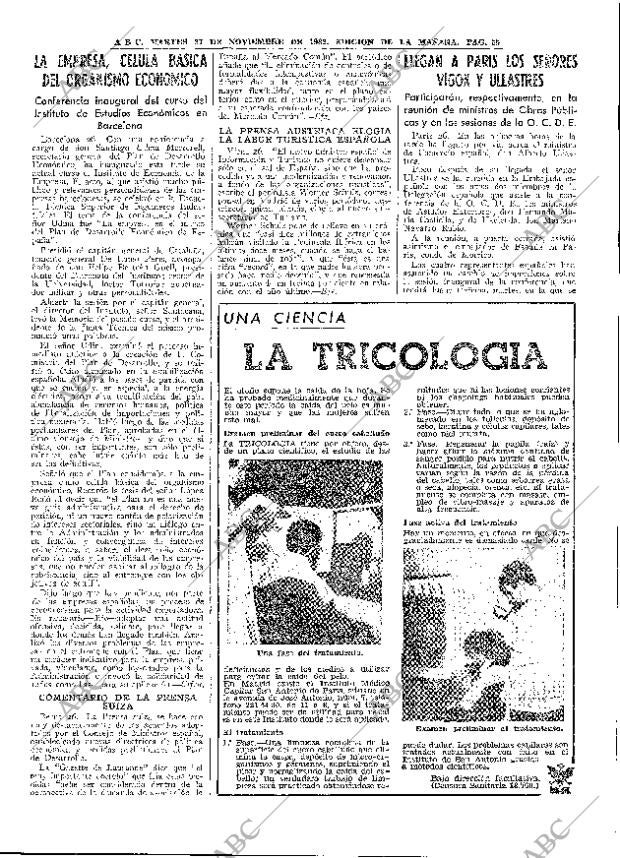 ABC MADRID 27-11-1962 página 55