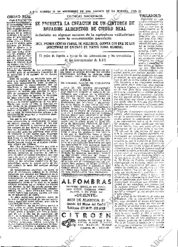 ABC MADRID 27-11-1962 página 59