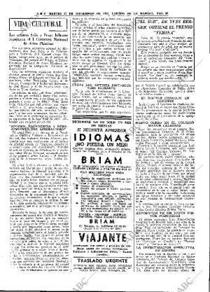 ABC MADRID 27-11-1962 página 67