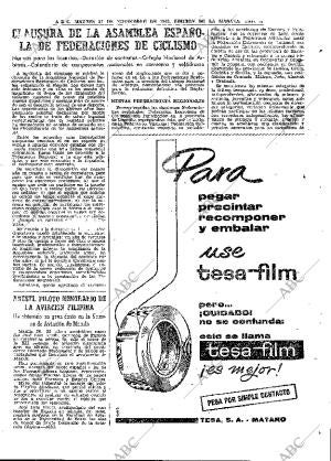 ABC MADRID 27-11-1962 página 73