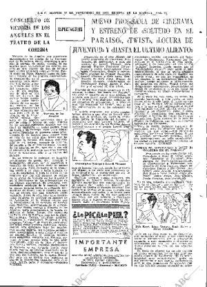 ABC MADRID 27-11-1962 página 77
