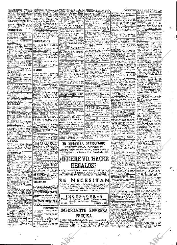 ABC MADRID 27-11-1962 página 91