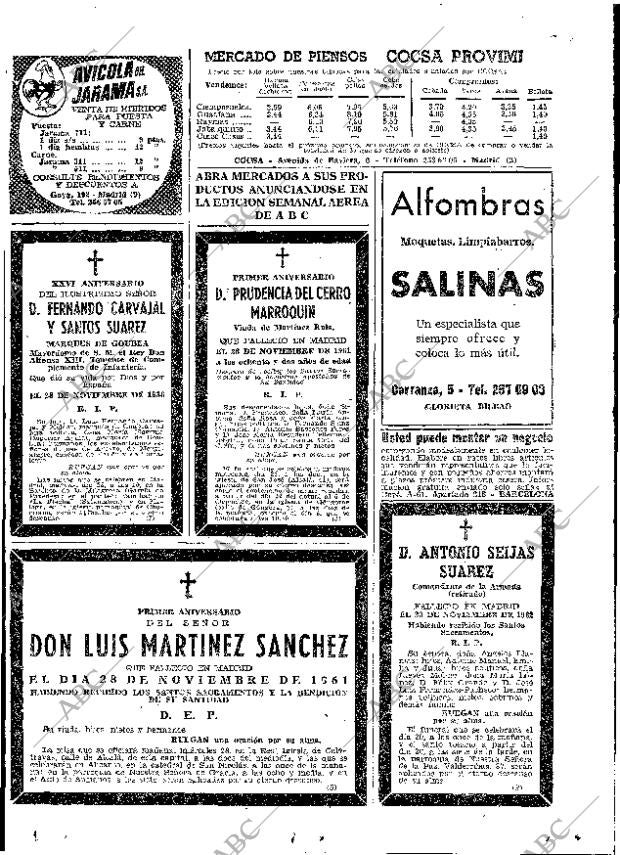 ABC MADRID 27-11-1962 página 95