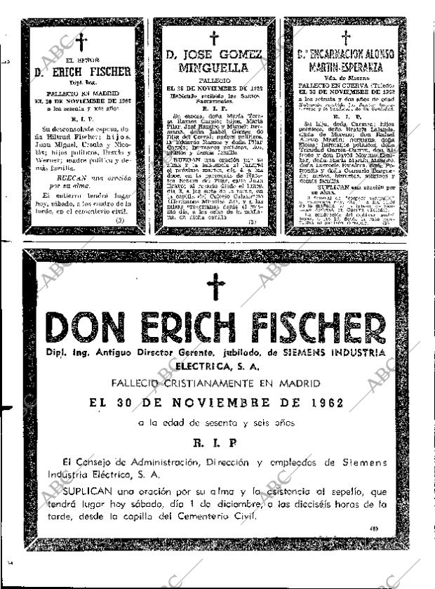 ABC MADRID 01-12-1962 página 92