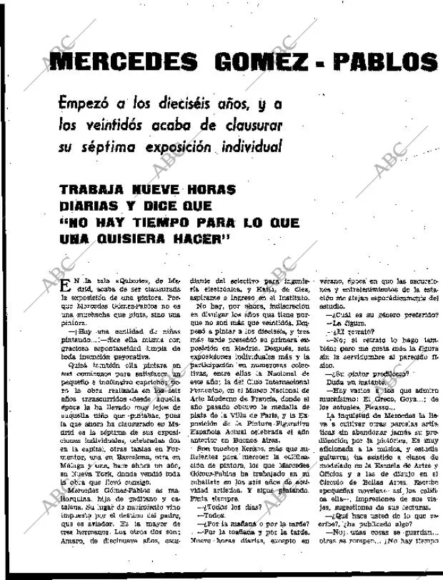 BLANCO Y NEGRO MADRID 01-12-1962 página 67