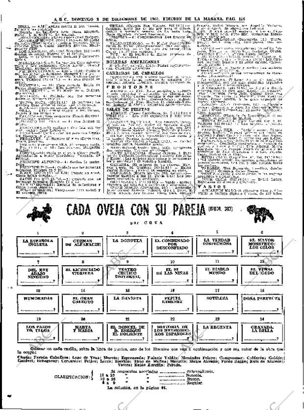 ABC MADRID 02-12-1962 página 116