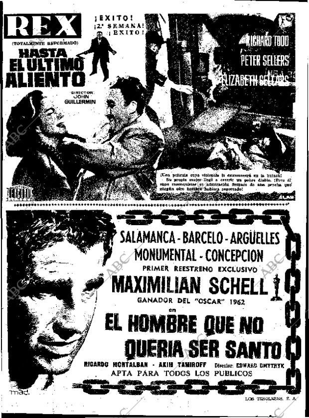 ABC MADRID 02-12-1962 página 66
