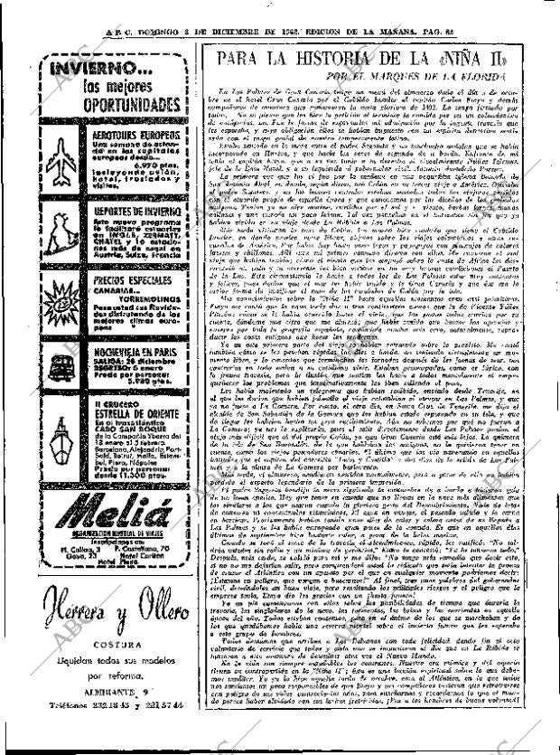 ABC MADRID 02-12-1962 página 82