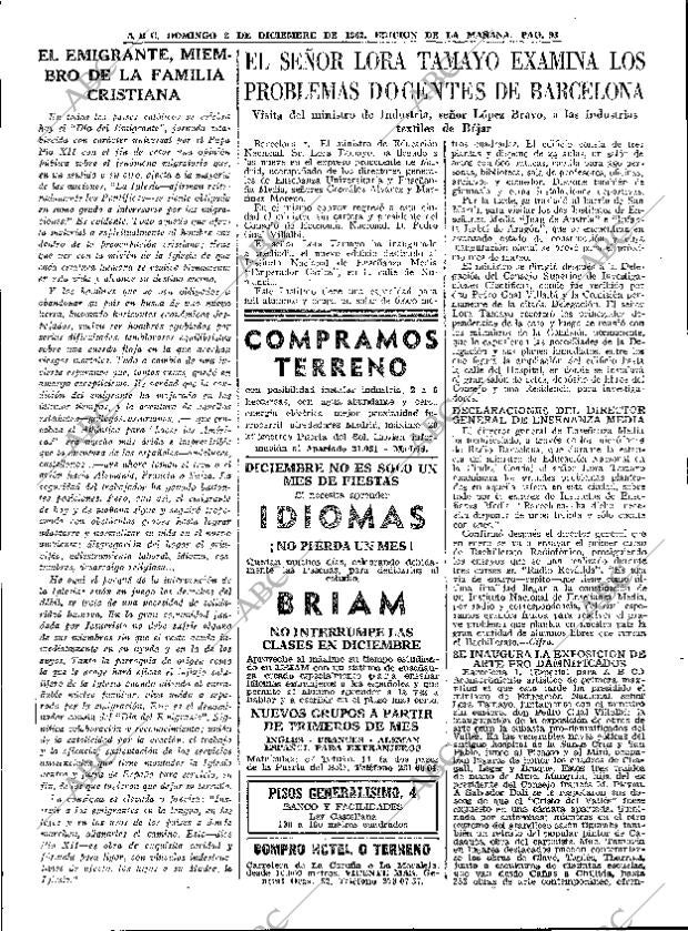 ABC MADRID 02-12-1962 página 93