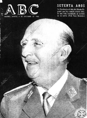 ABC MADRID 04-12-1962 página 1