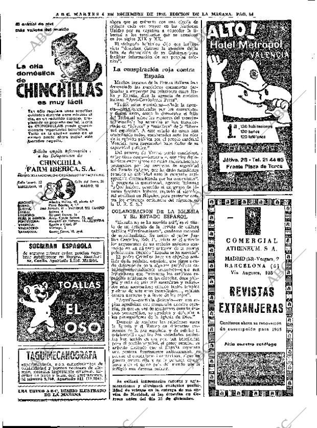 ABC MADRID 04-12-1962 página 54