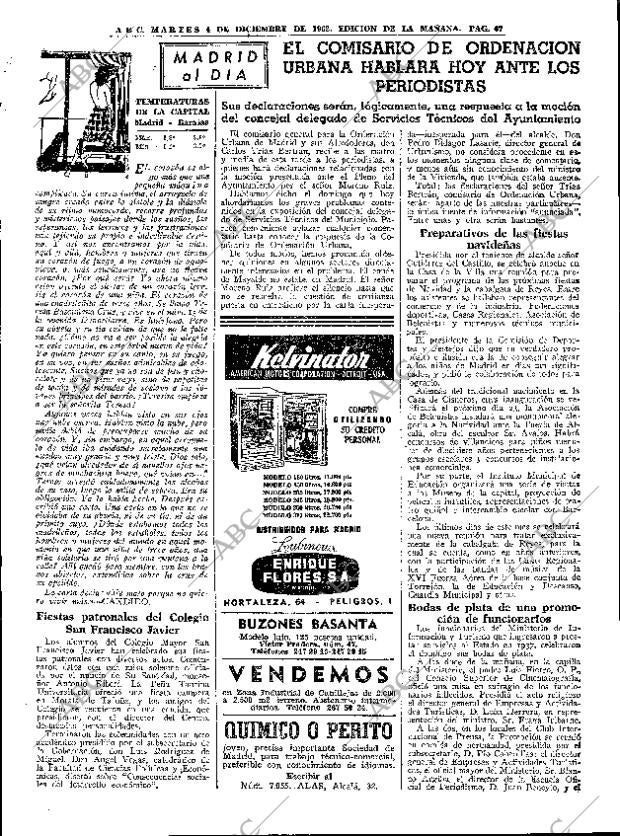 ABC MADRID 04-12-1962 página 67
