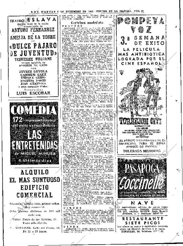 ABC MADRID 04-12-1962 página 83