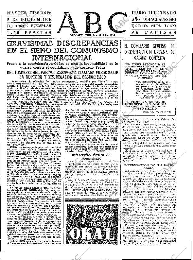 ABC MADRID 05-12-1962 página 47
