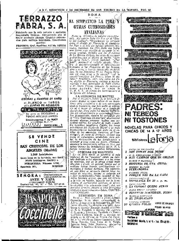 ABC MADRID 05-12-1962 página 54