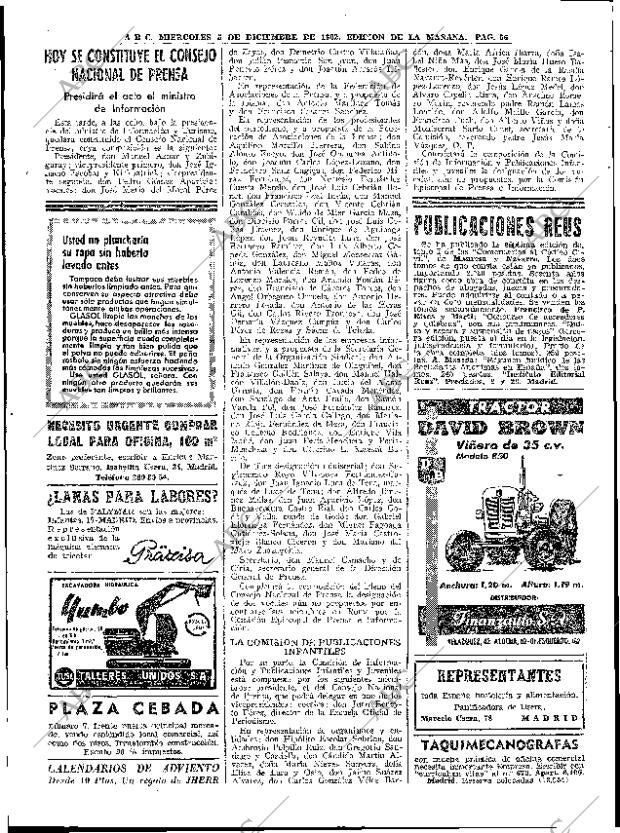 ABC MADRID 05-12-1962 página 56