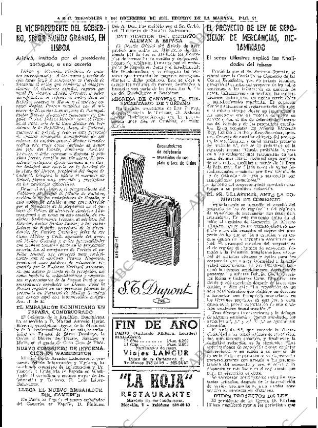 ABC MADRID 05-12-1962 página 57