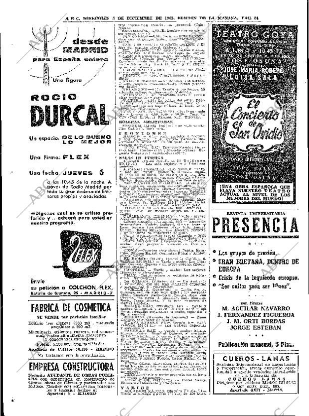 ABC MADRID 05-12-1962 página 84