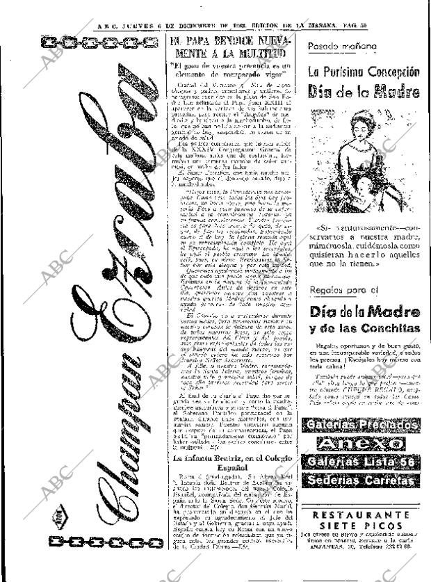 ABC MADRID 06-12-1962 página 50