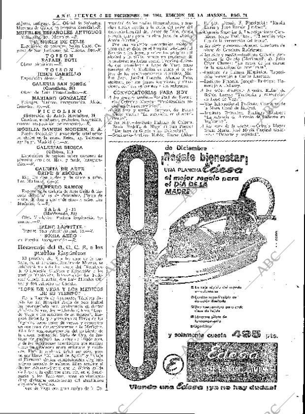 ABC MADRID 06-12-1962 página 71