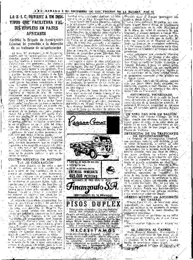 ABC MADRID 08-12-1962 página 71