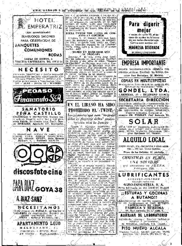 ABC MADRID 08-12-1962 página 82