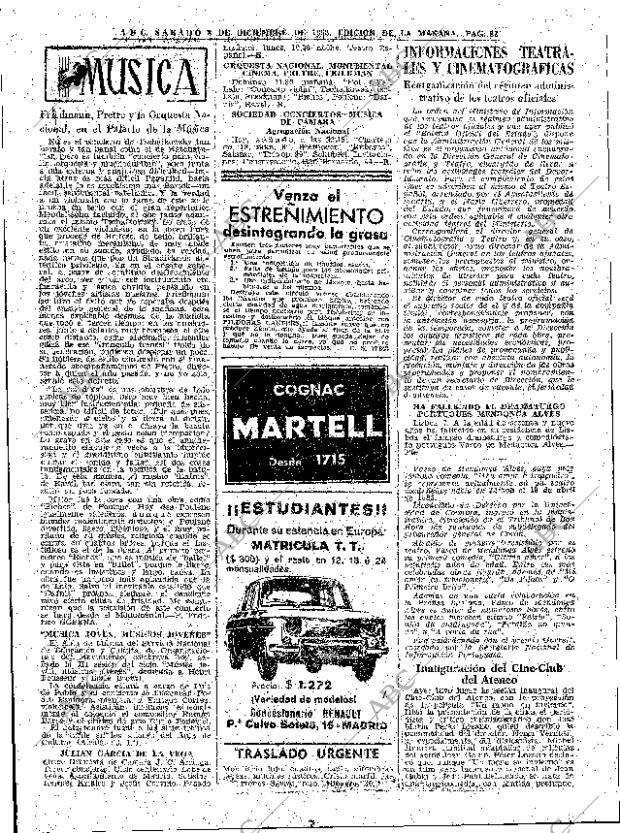 ABC MADRID 08-12-1962 página 83