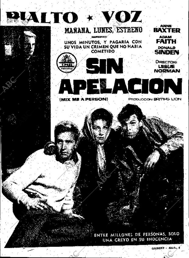 ABC MADRID 09-12-1962 página 74