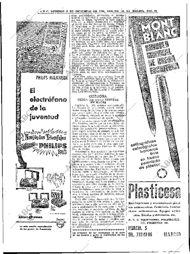 ABC MADRID 09-12-1962 página 96