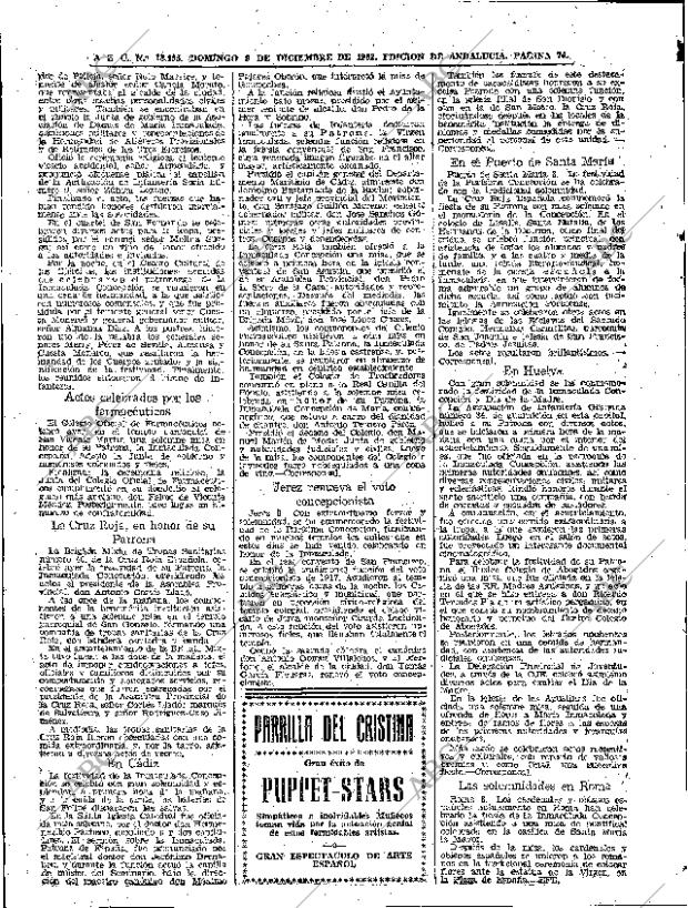 ABC SEVILLA 09-12-1962 página 74