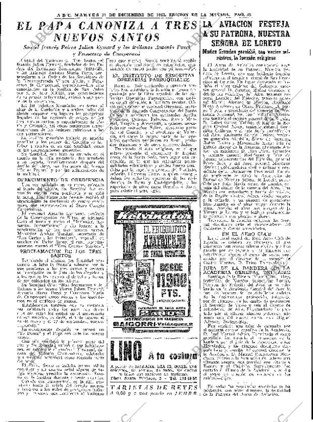 ABC MADRID 11-12-1962 página 55
