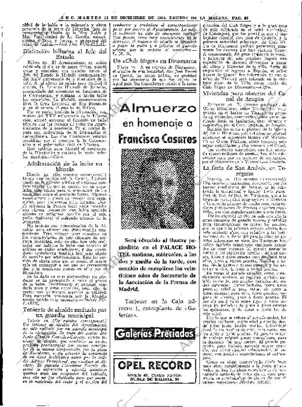 ABC MADRID 11-12-1962 página 62