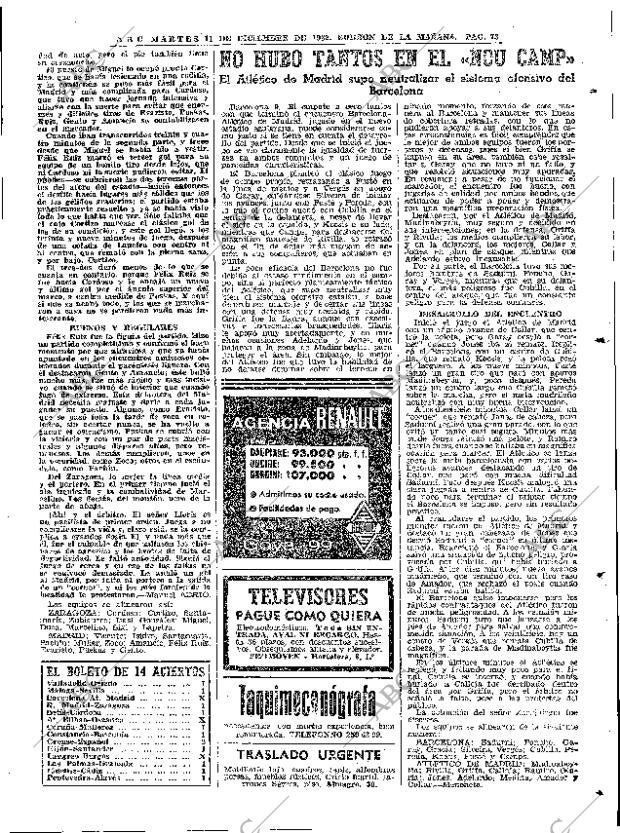 ABC MADRID 11-12-1962 página 73