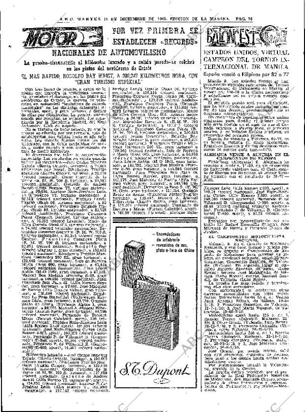 ABC MADRID 11-12-1962 página 76