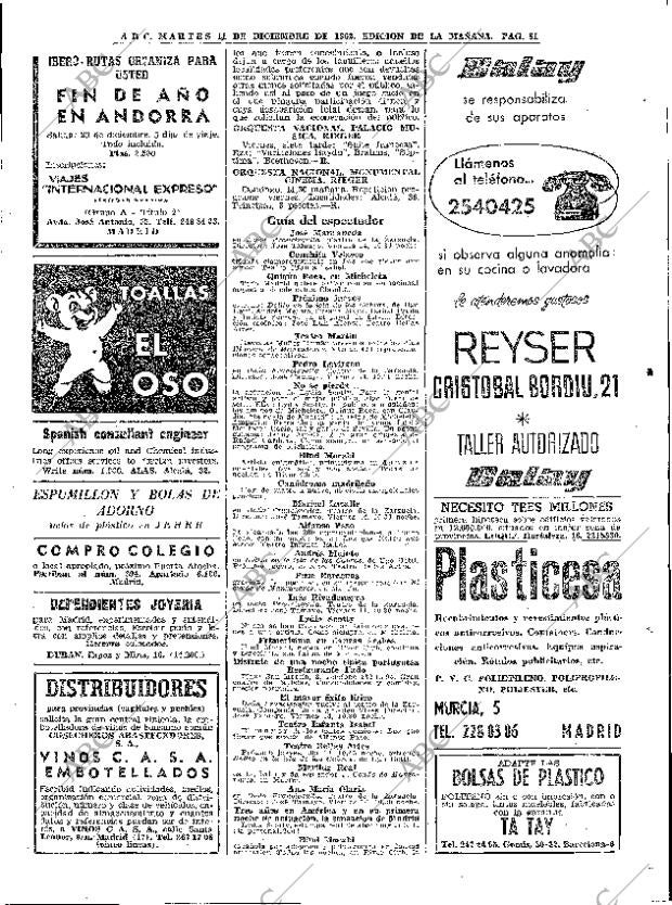 ABC MADRID 11-12-1962 página 81