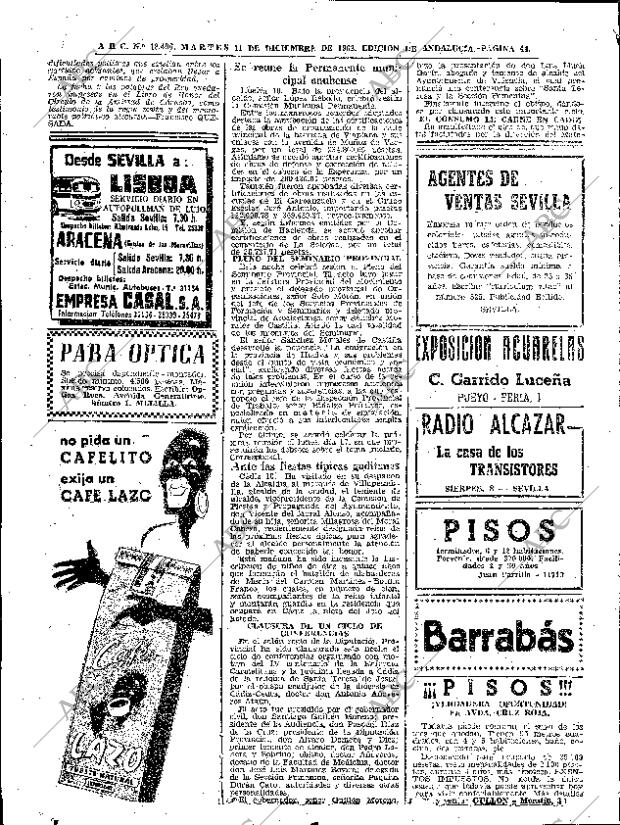 ABC SEVILLA 11-12-1962 página 44