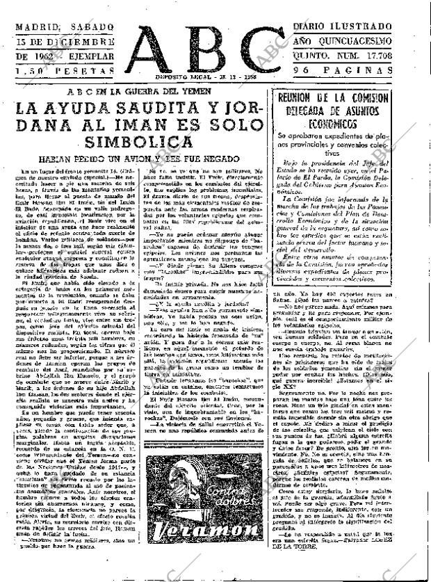 ABC MADRID 15-12-1962 página 47