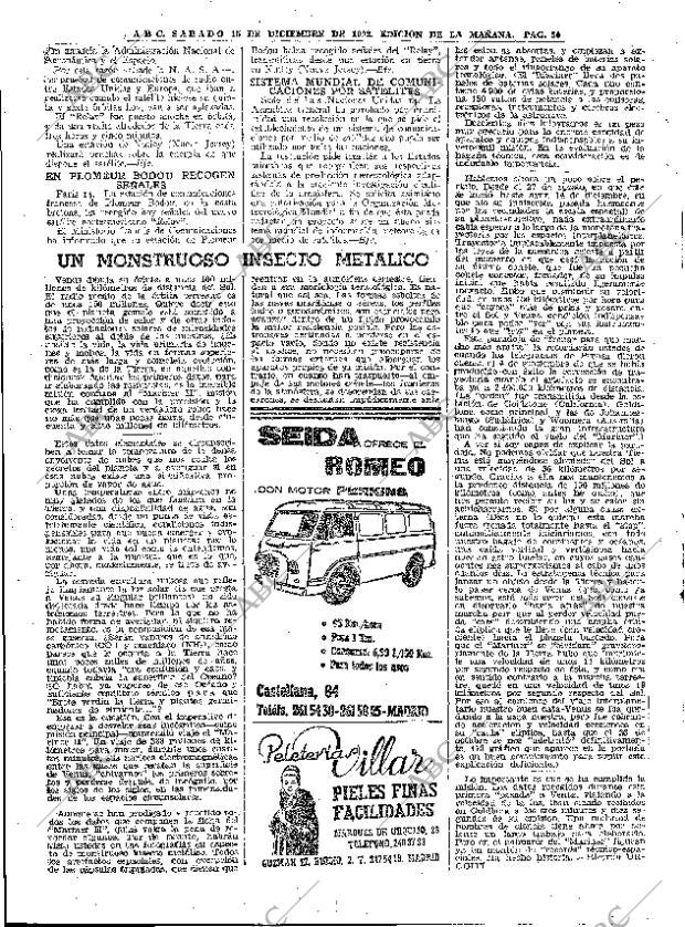 ABC MADRID 15-12-1962 página 50