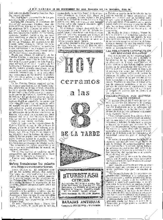 ABC MADRID 15-12-1962 página 56