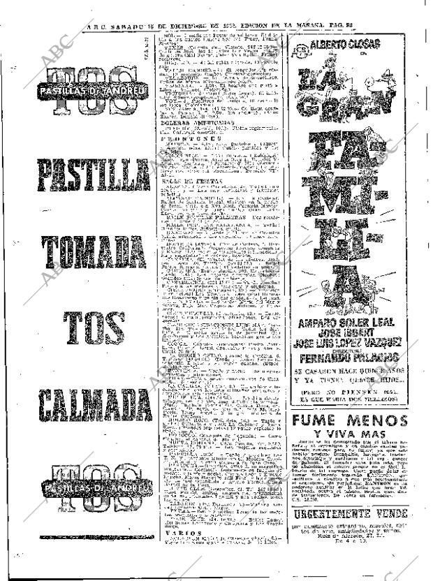 ABC MADRID 15-12-1962 página 86