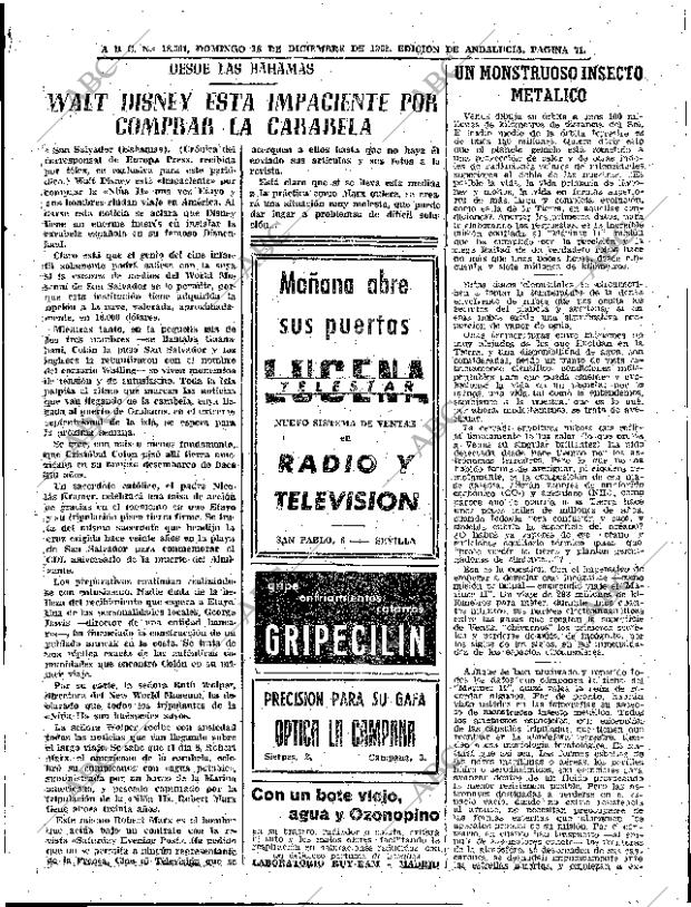 ABC SEVILLA 16-12-1962 página 69