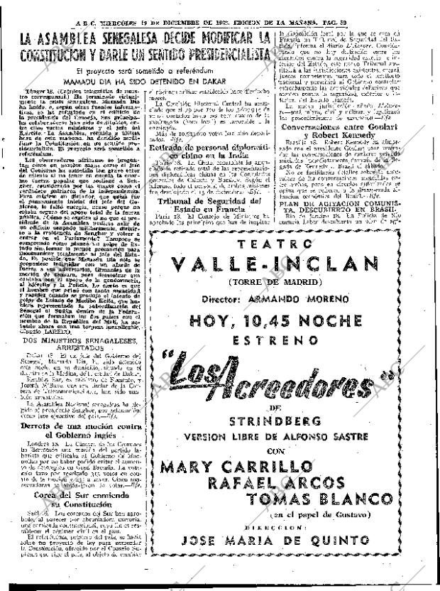 ABC MADRID 19-12-1962 página 59