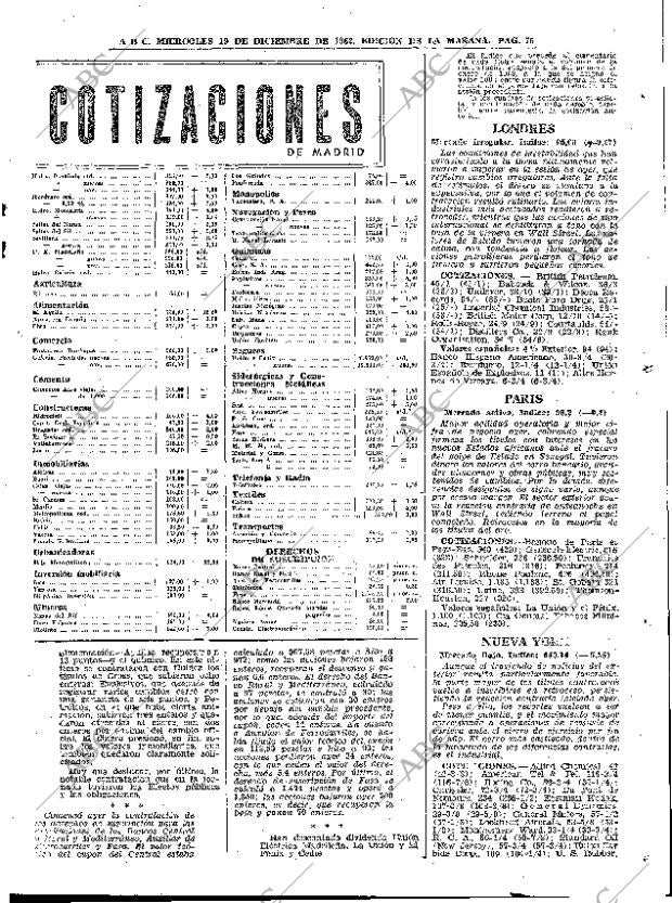 ABC MADRID 19-12-1962 página 75