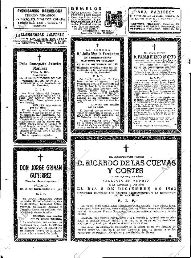ABC MADRID 19-12-1962 página 94