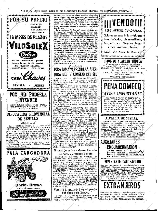 ABC SEVILLA 19-12-1962 página 38